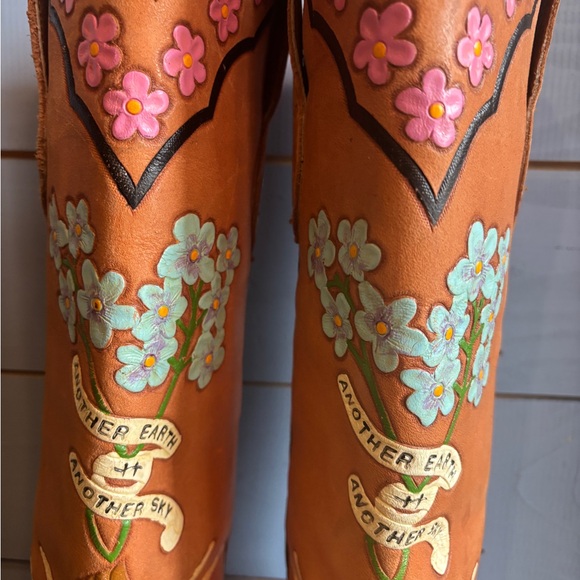 Brother Vellies Mermaid Doodle Cowboy Boots - Picture 7 of 12